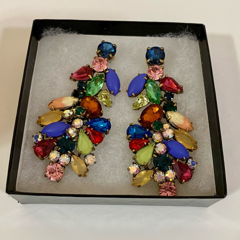 JCrew Crystal earrings